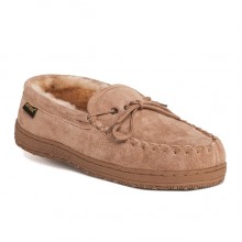Old Friend Footwear® Moccasin #421167 Men's Lightweight Sheepskin Lined Slippers